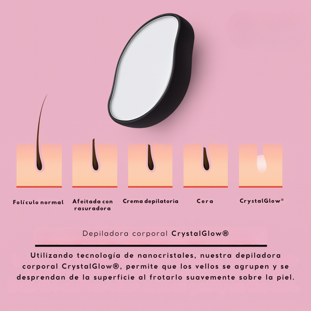 Depiladora corporal CrystalGlow®