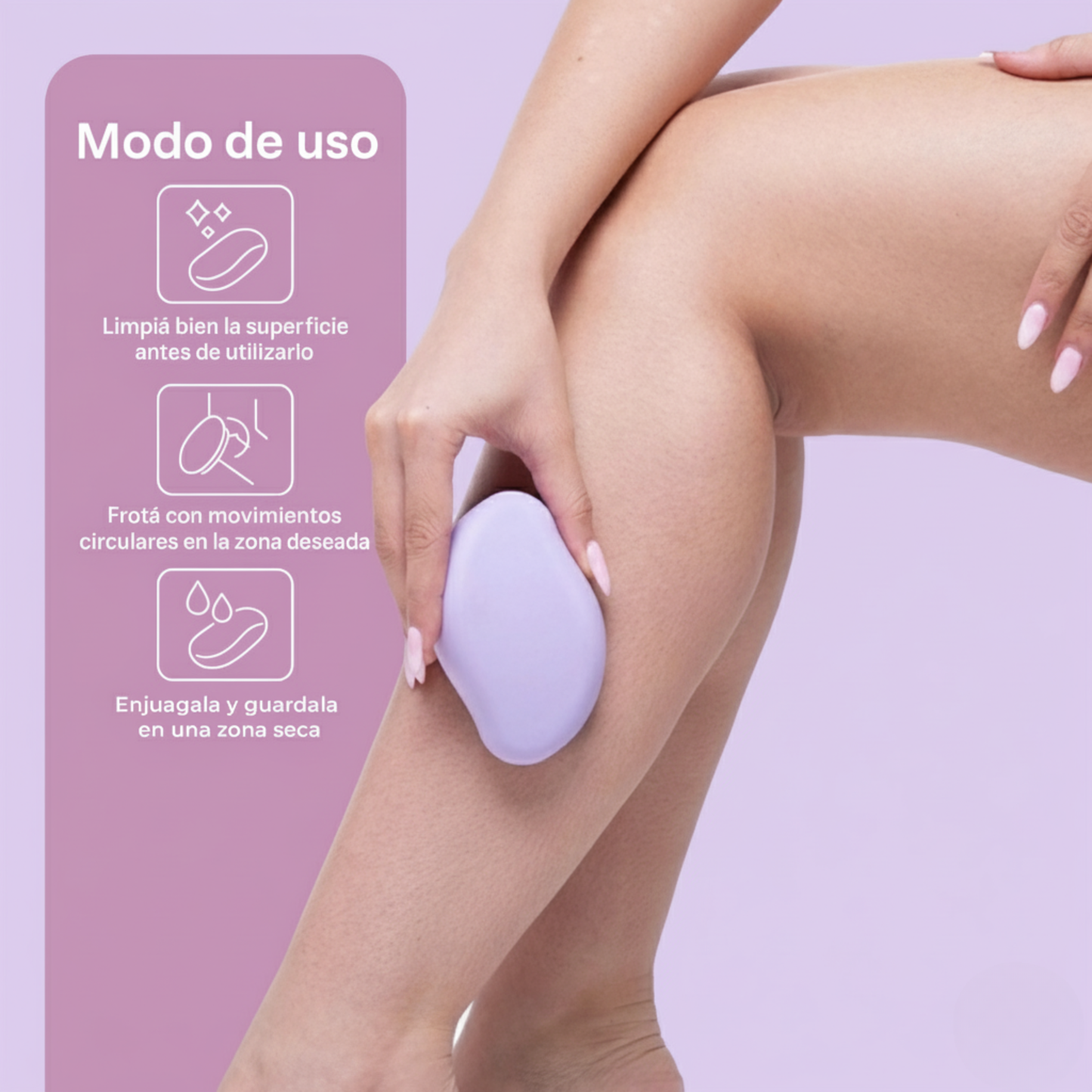 Depiladora corporal CrystalGlow®